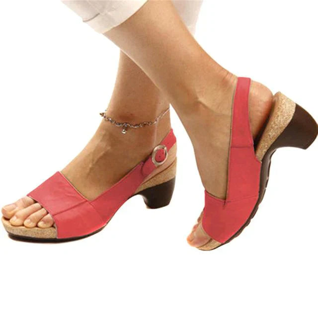 Women's Sandals Orthopaedic Comfortable Synthetic Materials