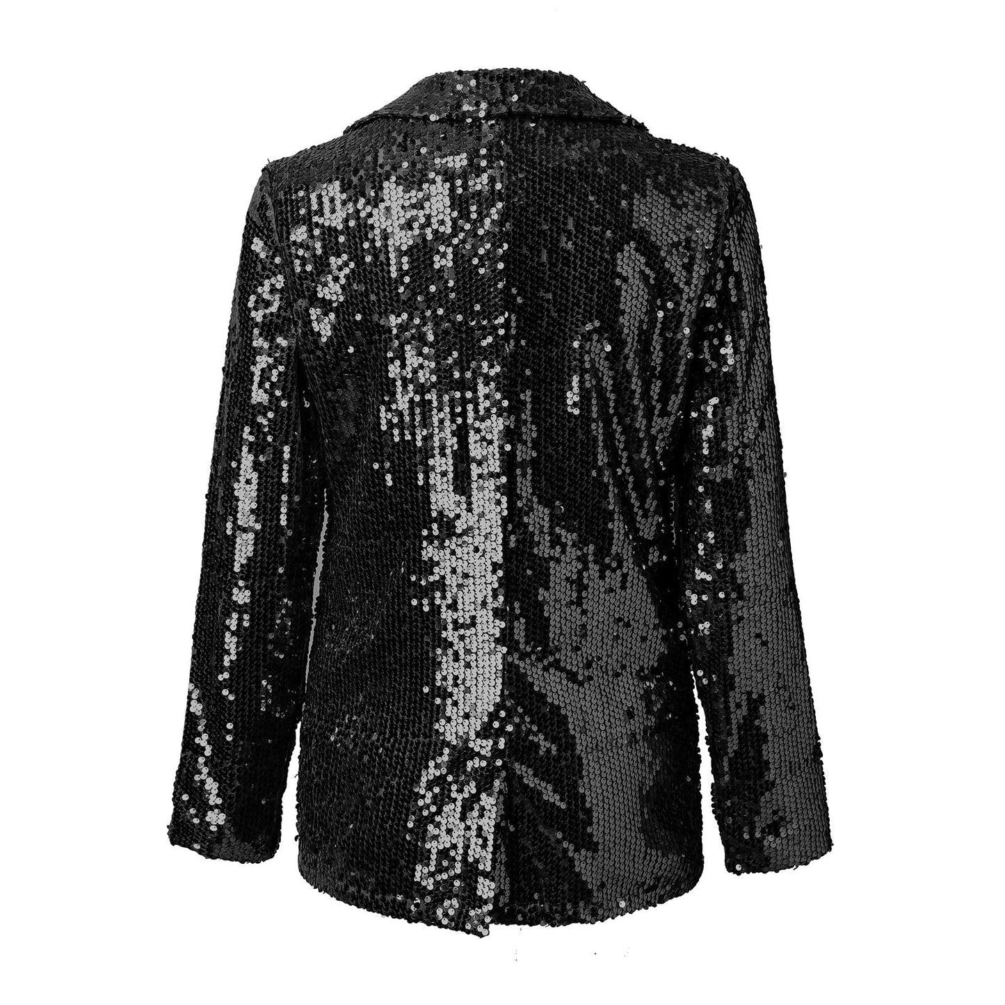 Women's Sequin Blazer Stylish and Versatile