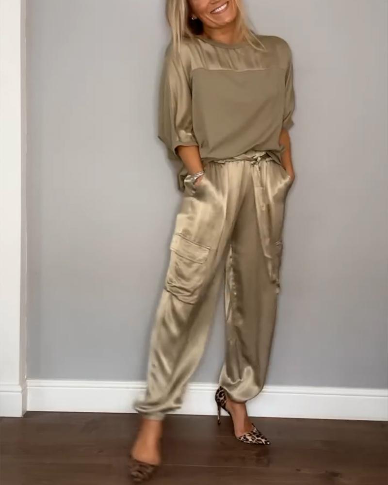 Women's Set Elegant Style High Quality Fabrics