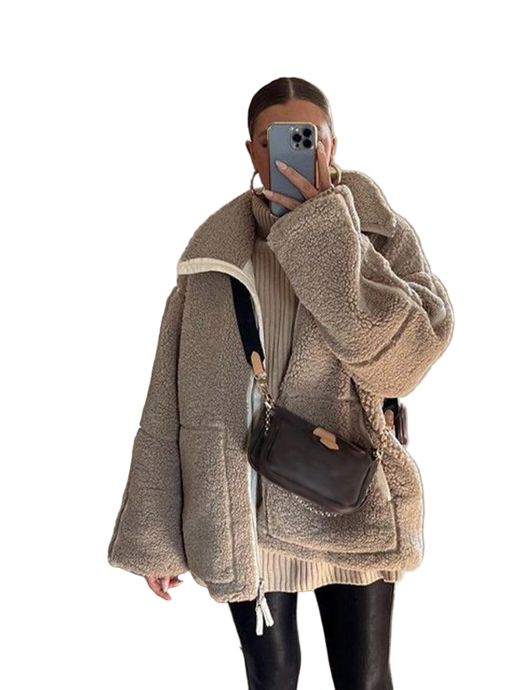 Women's Sherpa Jacket Urban Style