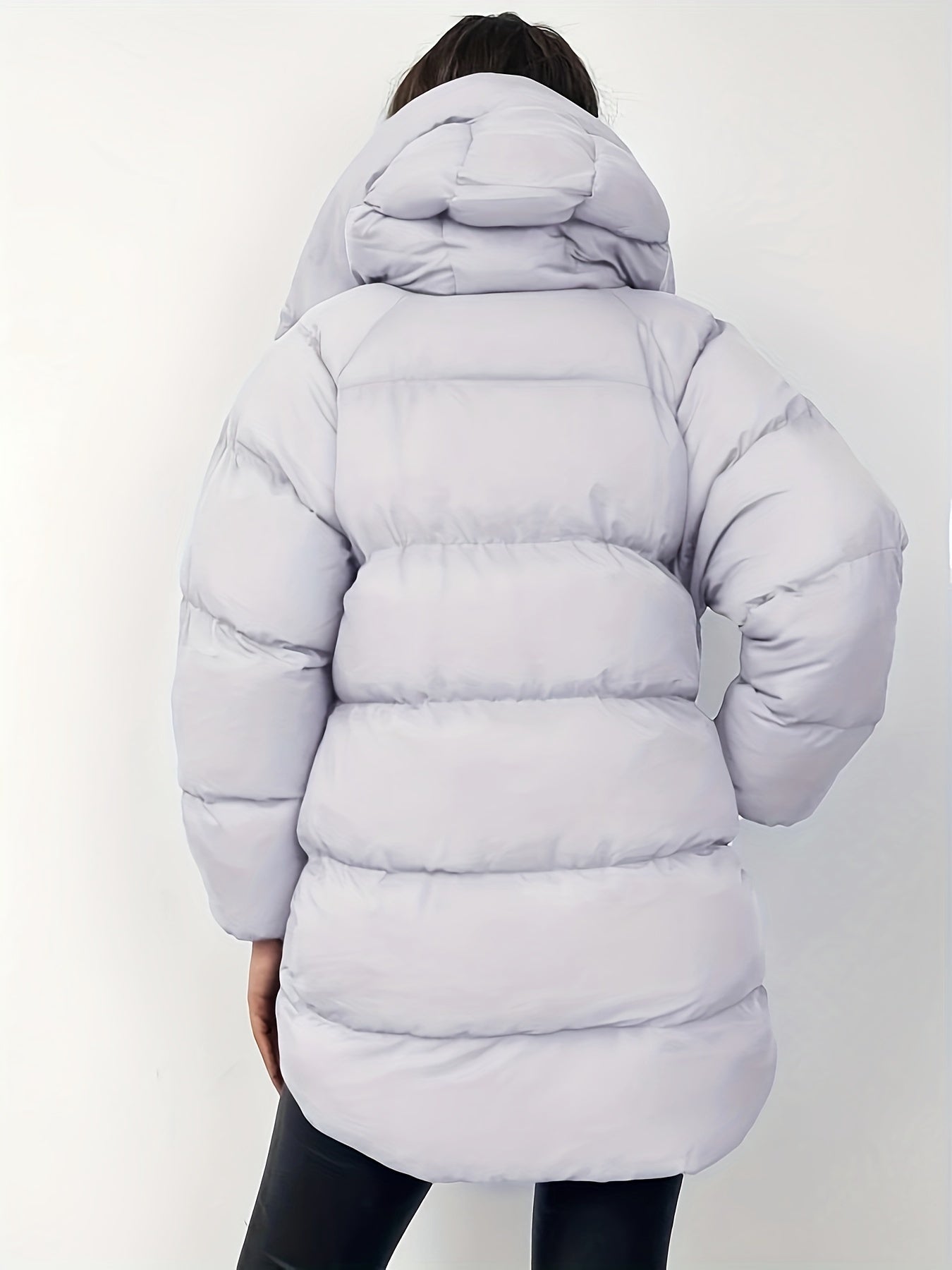 Women's Short Hooded Puffer Jacket