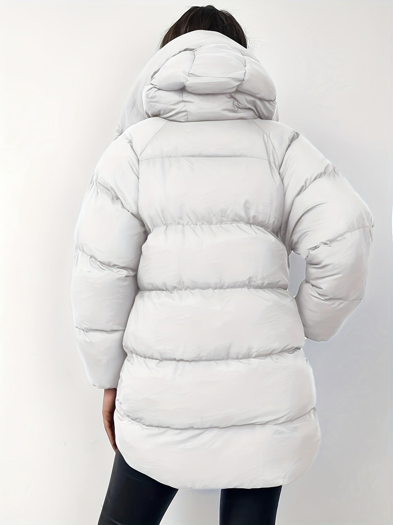 Women's Short Hooded Puffer Jacket
