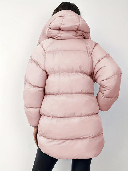 Women's Short Hooded Puffer Jacket