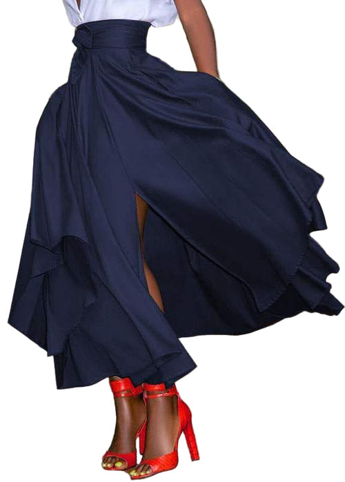 Women's Skirt with Zipper and Lacing