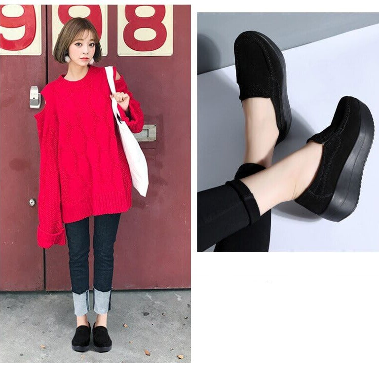 Women's Slip-On Moccasin Shoes