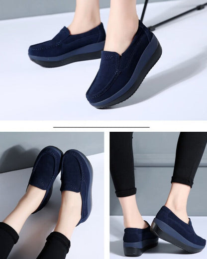 Women's Slip-On Moccasin Shoes