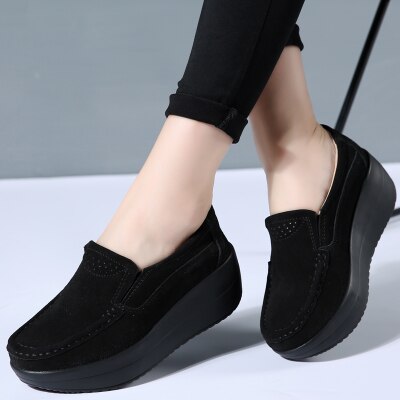 Women's Slip-On Moccasin Shoes