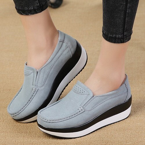 Women's Slip-On Moccasin Shoes