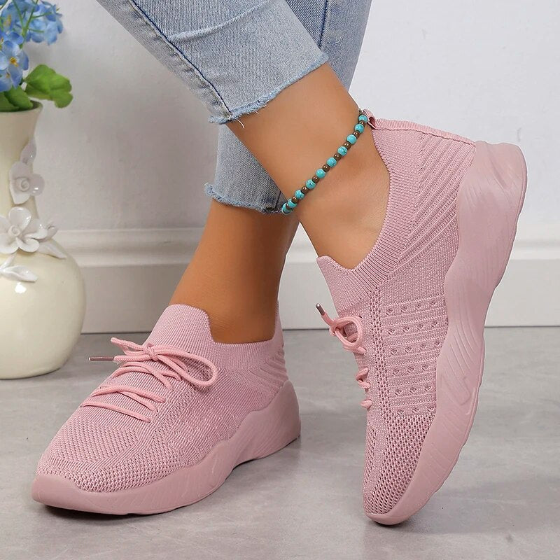 Women's Sneakers Breathable Mesh Casual Comfort Shoes