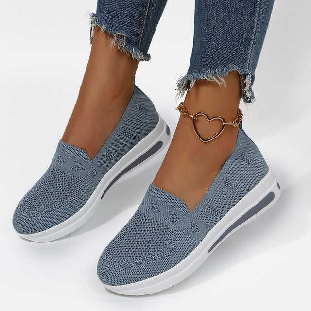 Women's Sneakers Breathable Orthopaedic Casual Textile