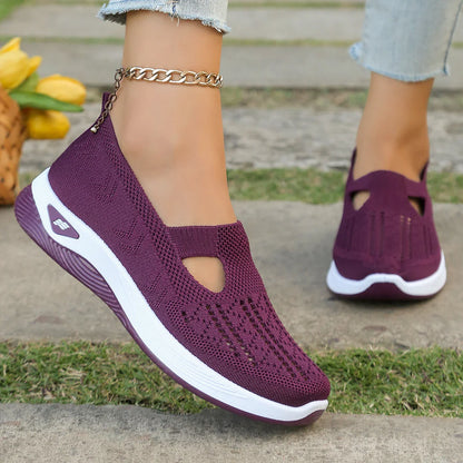 Women's Sneakers Casual Breathable Lightweight Textile