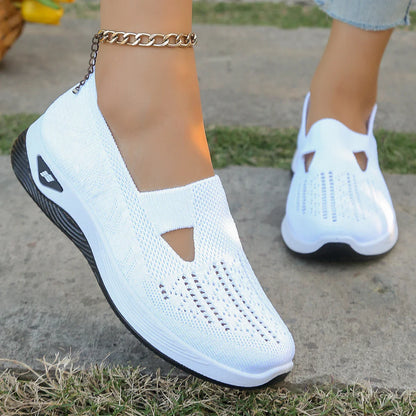 Women's Sneakers Casual Breathable Lightweight Textile