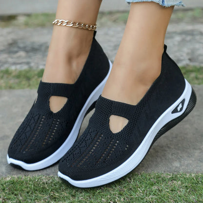 Women's Sneakers Casual Breathable Lightweight Textile