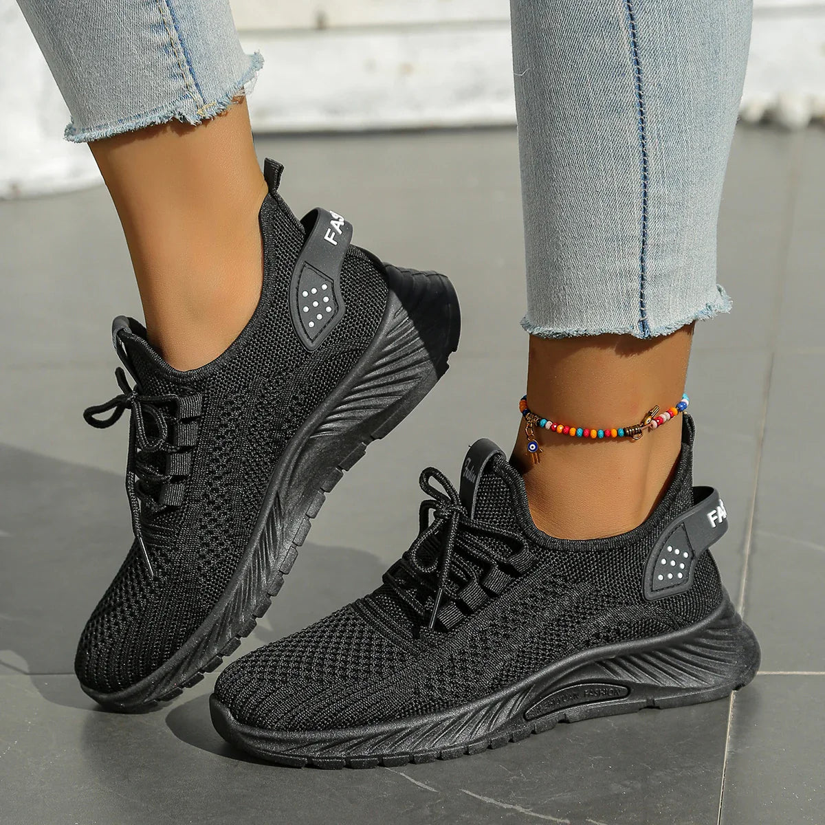 Women's Sneakers Casual Fashion Sporty Weave
