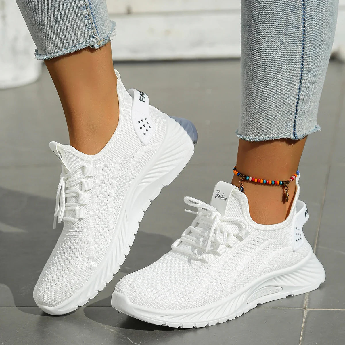 Women's Sneakers Casual Fashion Sporty Weave