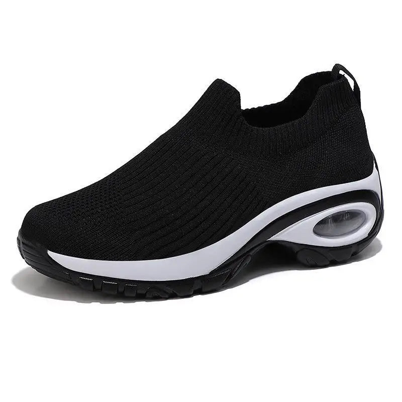 Women's Sneakers Casual Sport Breathable Wedge Platform Shoes