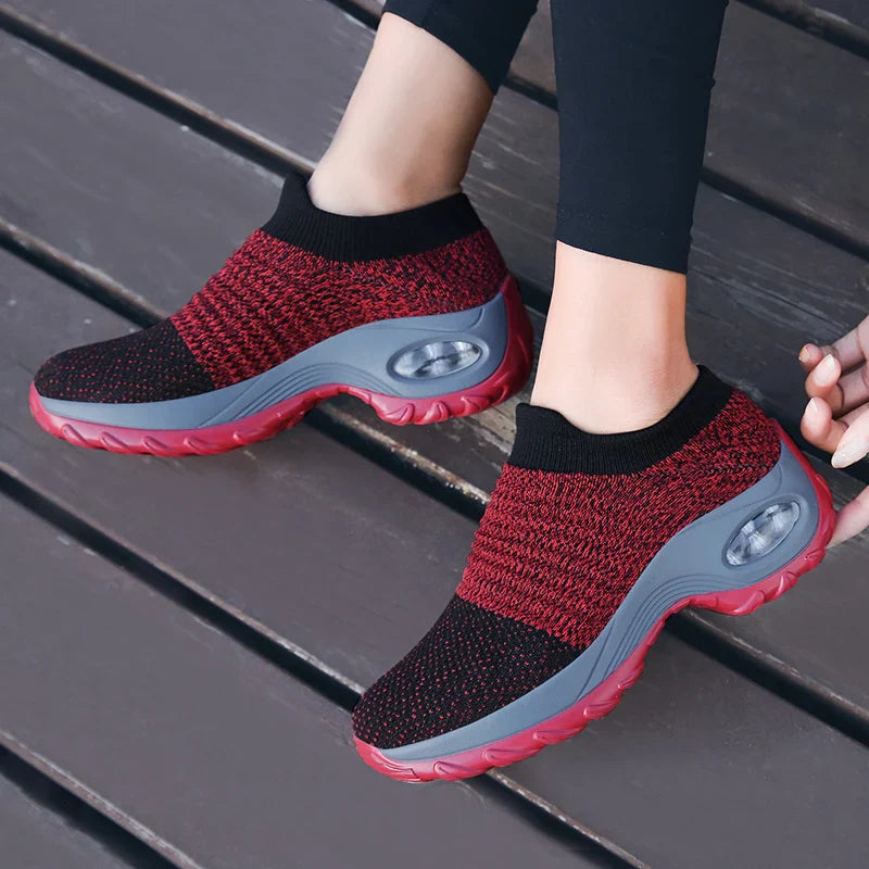 Women's Sneakers Casual Sport Socks With Thick Sole