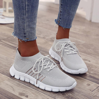 Women's Sneakers Comfortable Orthopaedic Design Breathable Textile