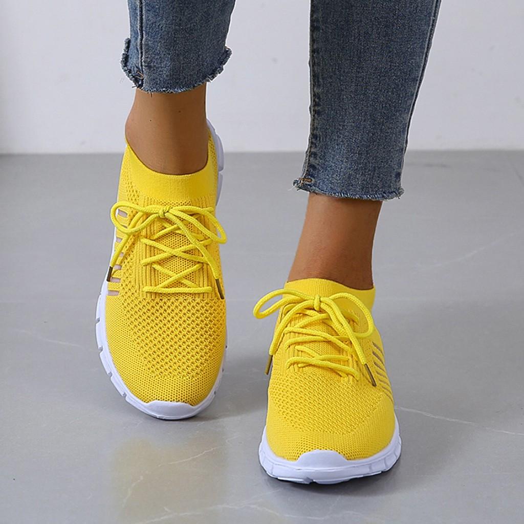 Women's Sneakers Comfortable Orthopaedic Design Breathable Textile