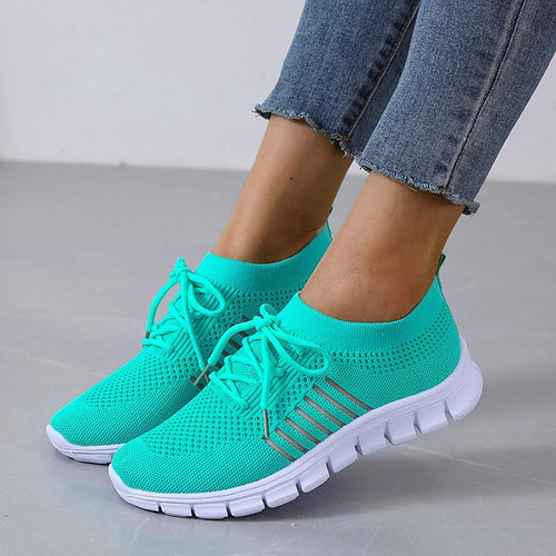 Women's Sneakers Comfortable Orthopaedic Design Breathable Textile