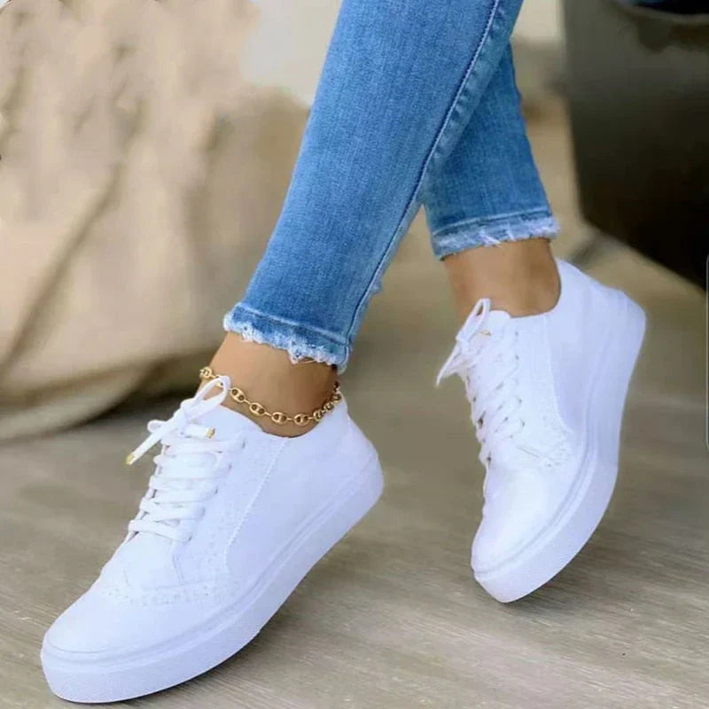 Women's Sneakers Ergonomically Comfortable Breathable Textile