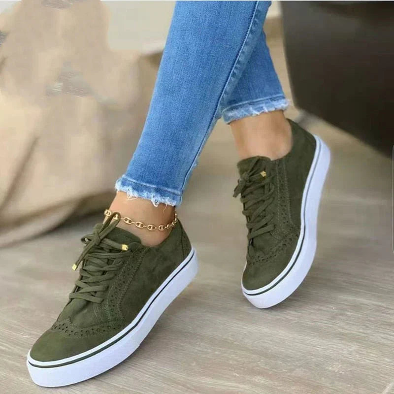 Women's Sneakers Ergonomically Comfortable Breathable Textile