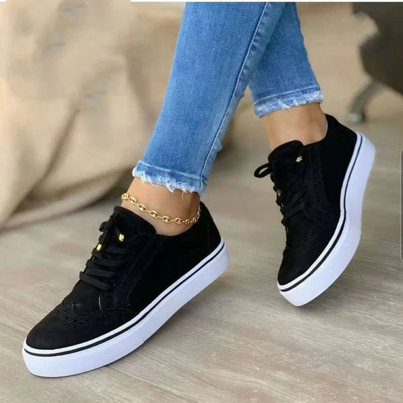 Women's Sneakers Ergonomically Comfortable Breathable Textile