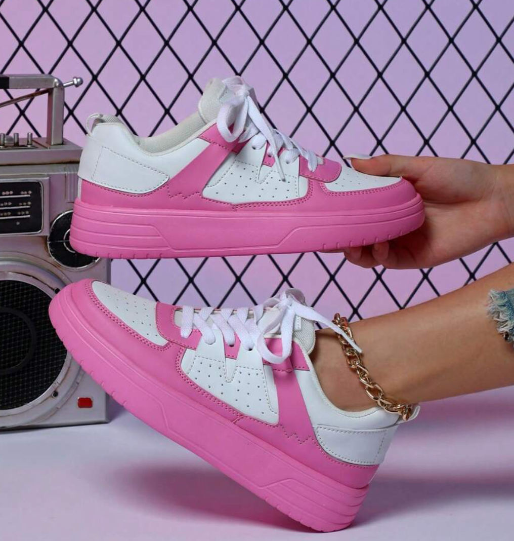 Women's Sneakers Leopard Pattern Trendy