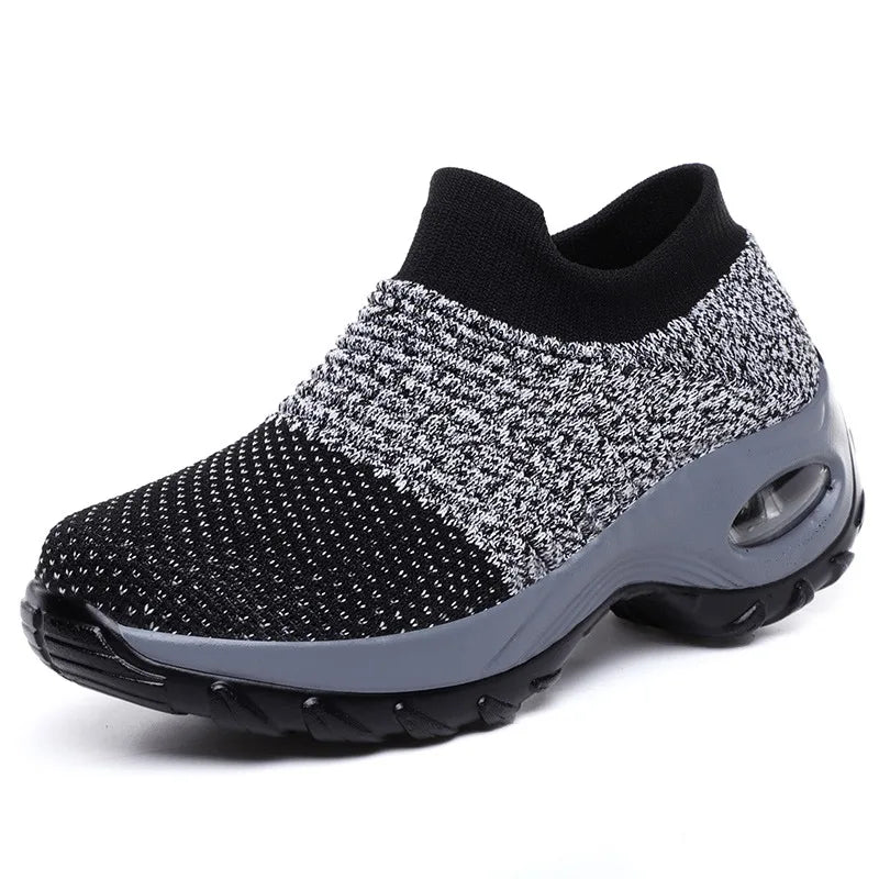 Women's Sneakers Orthopaedic Platform Breathable Textile