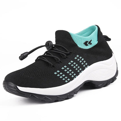 Women's Sneakers Orthopaedic Platform Breathable Textile
