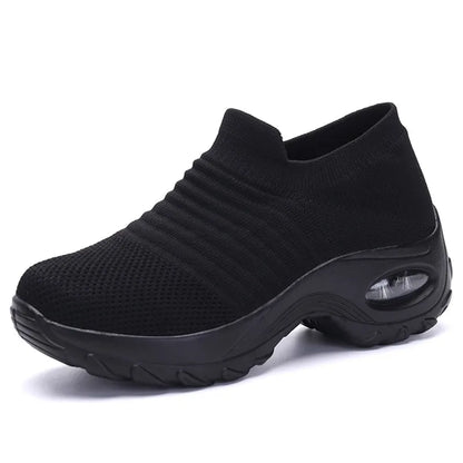 Women's Sneakers Orthopaedic Platform Breathable Textile