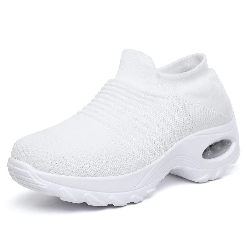 Women's Sneakers Orthopaedic Platform Breathable Textile