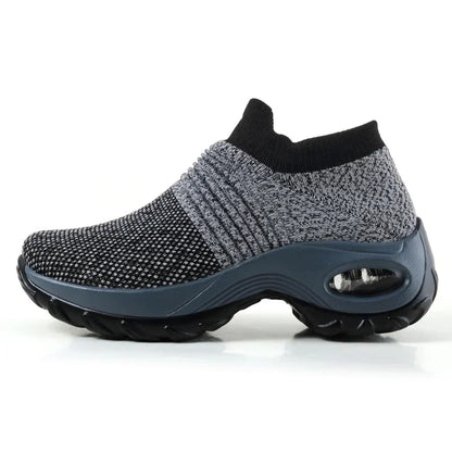 Women's Sneakers Platform Casual Breathable Textile