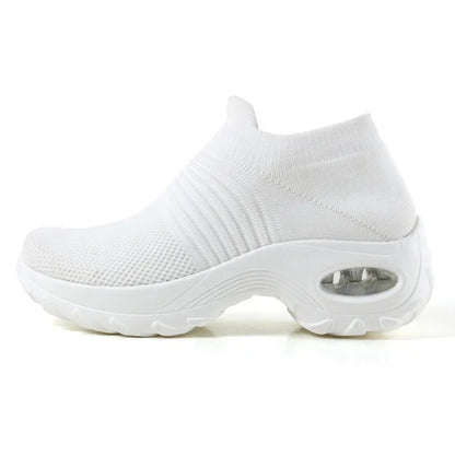 Women's Sneakers Platform Casual Breathable Textile