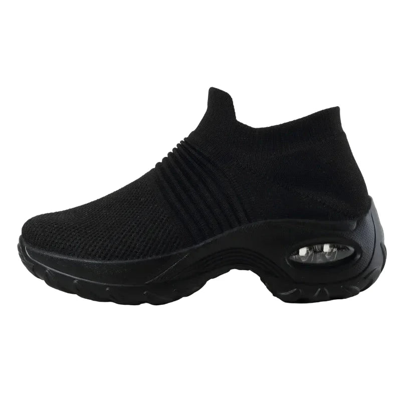 Women's Sneakers Platform Casual Breathable Textile