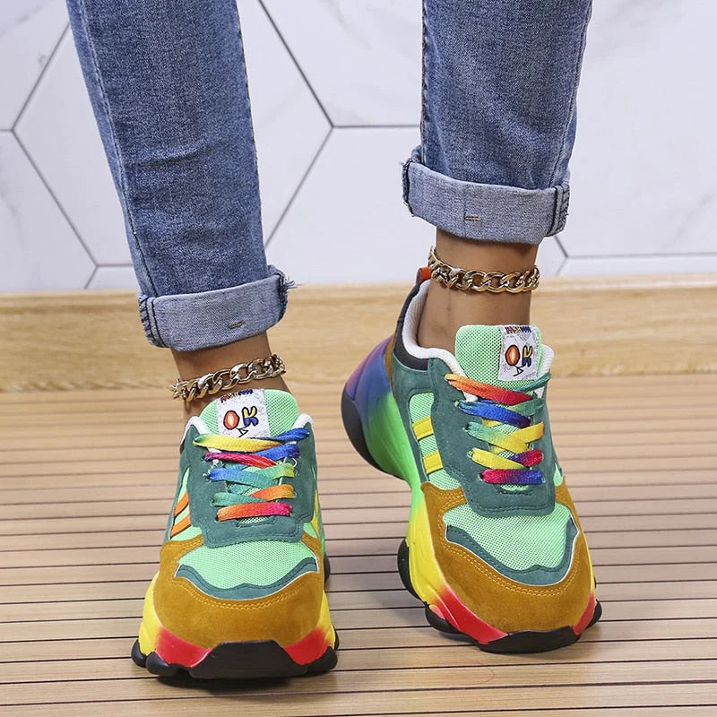 Women's Sneakers With Orthopaedic Design