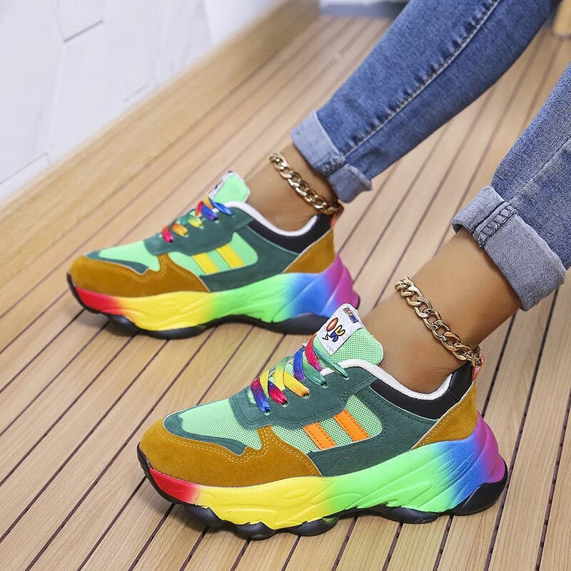 Women's Sneakers With Orthopaedic Design