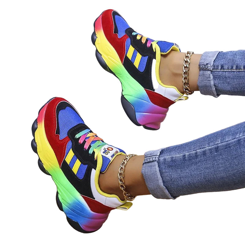 Women's Sneakers With Orthopaedic Design