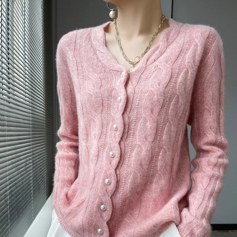 Women's Soft Cardigan With Cute Pattern