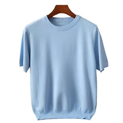 Women's Soft T-shirt Elegant Style