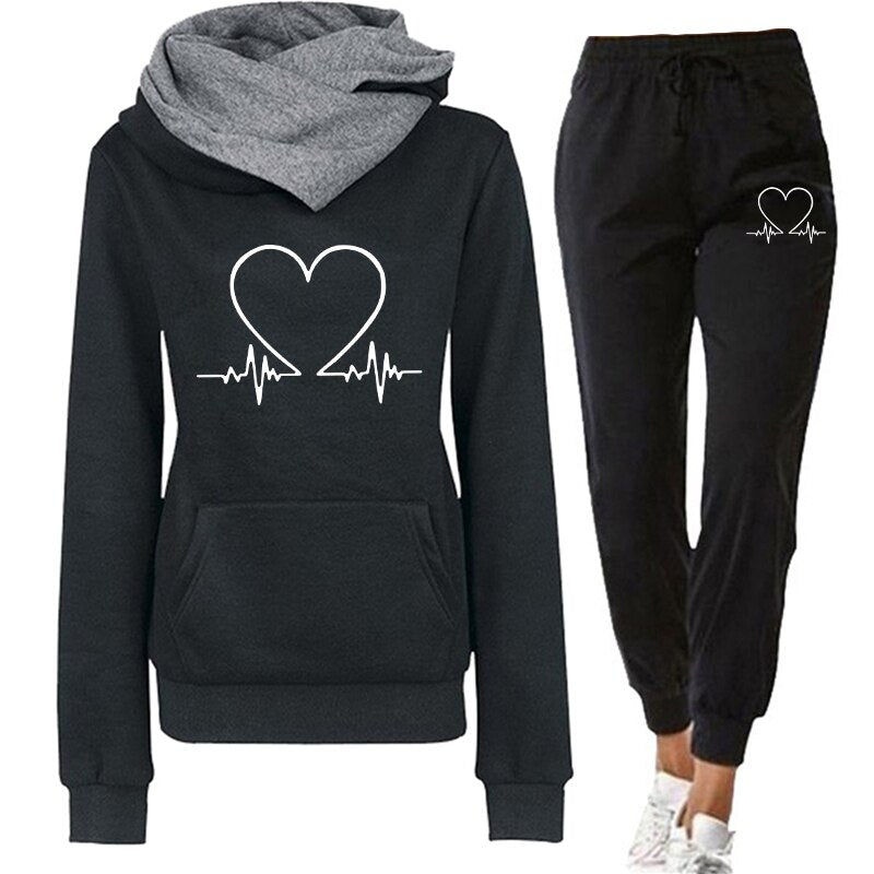 Women's Soft and Warm Material Set