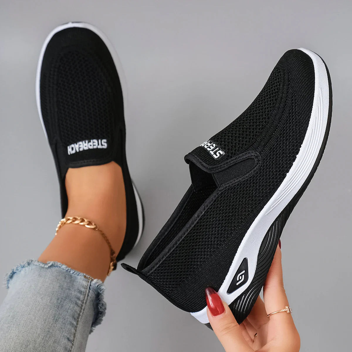 Women's Sports Shoes Breathable Lightweight Casual Rubber Sole