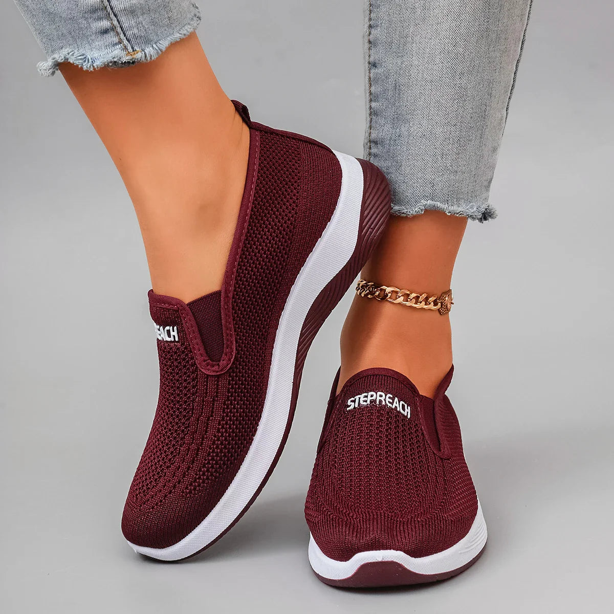Women's Sports Shoes Breathable Lightweight Casual Rubber Sole
