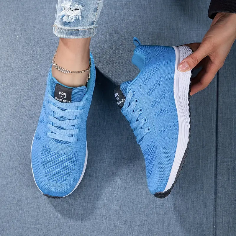 Women's Sports Shoes Crocheted Camouflage