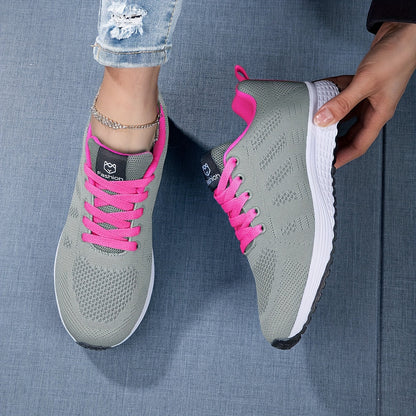 Women's Sports Shoes Crocheted Camouflage