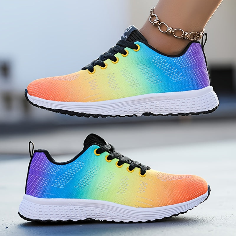 Women's Sports Shoes Crocheted Camouflage