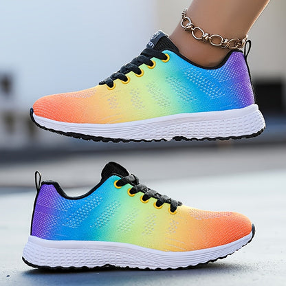 Women's Sports Shoes Crocheted Camouflage