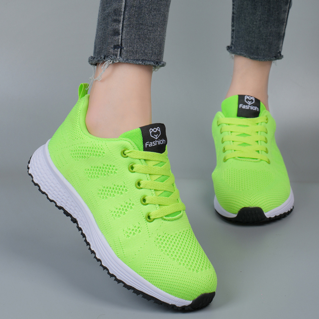 Women's Sports Shoes Crocheted Camouflage
