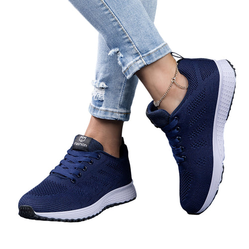 Women's Sports Shoes Crocheted Camouflage