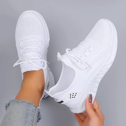Women's Sports Shoes Lacing Breathable Lightweight Casual